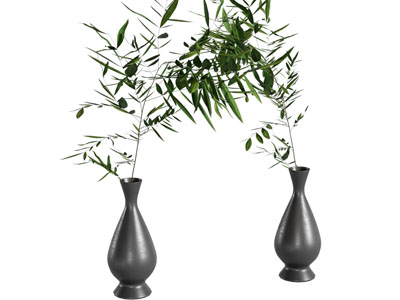 新中式陶瓷花瓶花卉