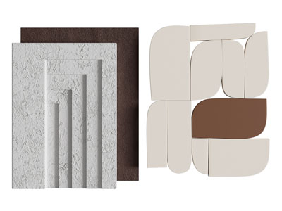 现代立体装饰挂画 墙饰3d模型 现代立体装饰挂画 墙饰