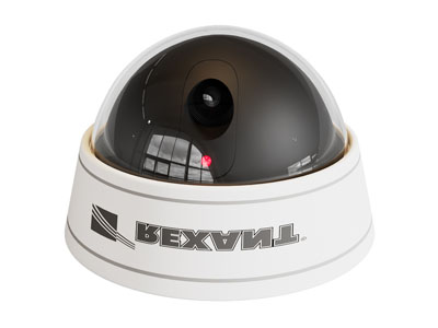 现代监控摄像头 球形红外摄像头 探头3d模型 现代监控摄像头 球形红外摄像头 探头