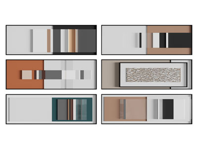 现代装饰挂画 墙饰3d模型 现代装饰挂画 墙饰