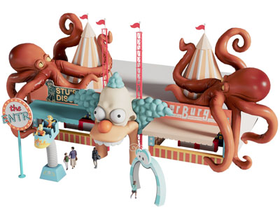 现代儿童游乐场 淘气堡3d模型 现代儿童游乐场 淘气堡