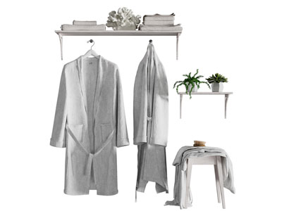 现代浴袍 毛巾 卫浴小件