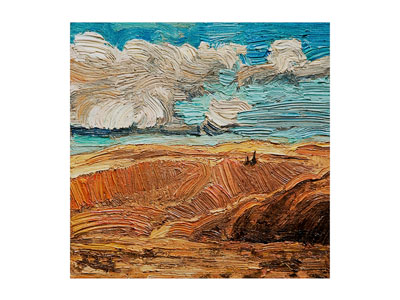 现代装饰挂画 肌理画3d模型 现代装饰挂画 肌理画