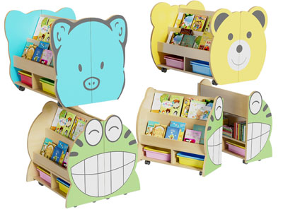 现代儿童卡通书架