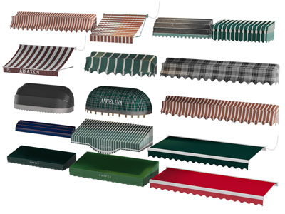 现代遮阳棚 雨棚 雨搭