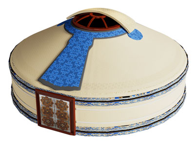 现代蒙古包 帐篷