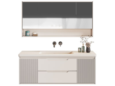 现代洗手台 镜柜 浴室柜