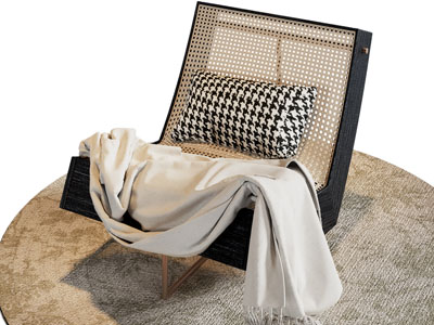 侘寂风休闲椅子