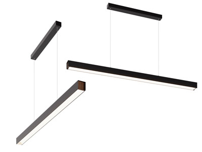 现代一字型办公室吊灯3d模型 现代一字型办公室吊灯