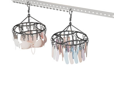 现代晾衣架 袜子 内衣晾衣夹子 生活用品3d模型 现代晾衣架 袜子 内衣晾衣夹子 生活用品