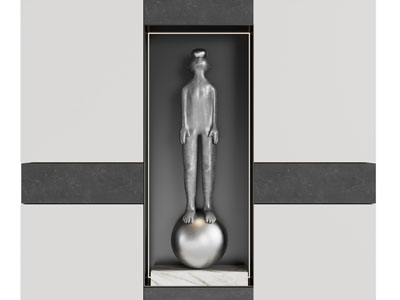 现代景观雕塑雕刻3d模型 现代景观雕塑雕刻