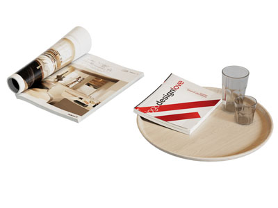 现代托盘 杯子 笔记本 杂志 摆件组合3d模型 现代托盘 杯子 笔记本 杂志 摆件组合