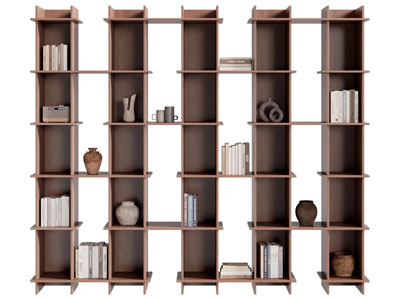 新中式中古风装饰书柜