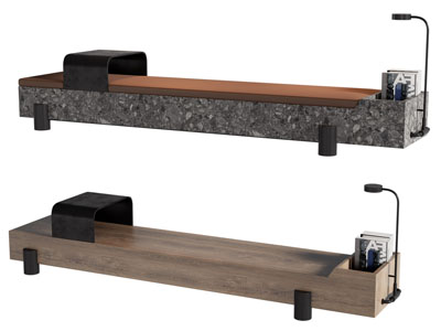 现代景观长凳子