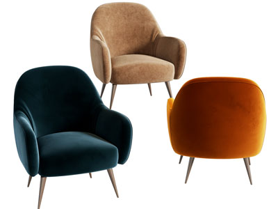 现代轻奢休闲椅子