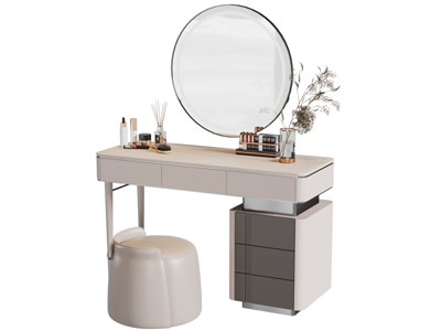 现代化妆 梳妆台3d模型 现代化妆 梳妆台