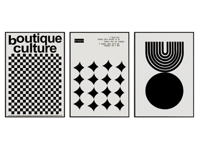 现代黑白装饰挂画3d模型 现代黑白装饰挂画