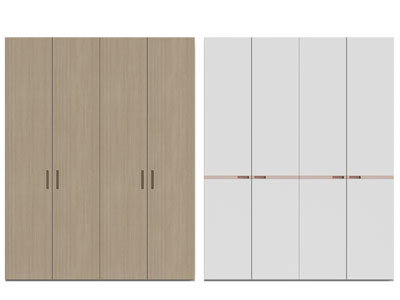 现代衣柜3d模型 现代衣柜