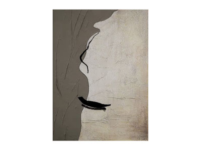 现代装饰挂画 肌理画3d模型 现代装饰挂画 肌理画