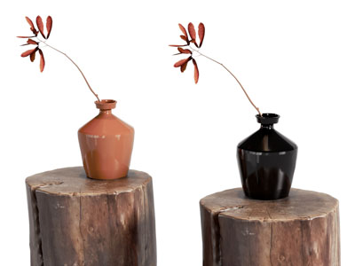 现代陶瓷花瓶花卉