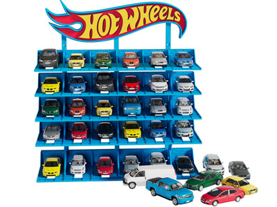 现代汽车模型展示柜