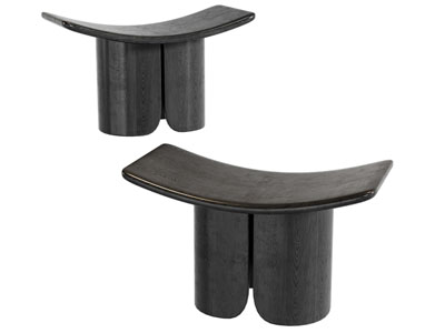 现代脚踏 木凳子