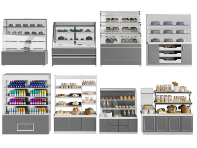 现代展示柜 蛋糕面包展柜 货柜