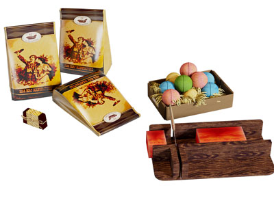 现代食品 礼品包装袋 包装盒