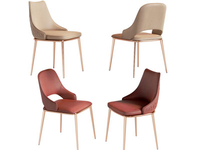 现代轻奢休闲椅子 餐椅