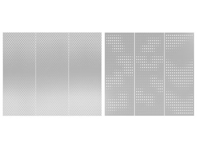 现代透光板 穿孔板 铝单板 护墙板3d模型 现代透光板 穿孔板 铝单板 护墙板