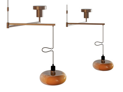 现代轻奢吊灯3d模型 现代轻奢吊灯