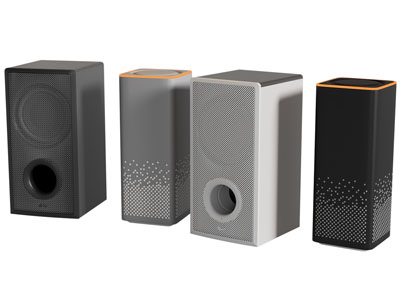 现代智能音箱 音响3d模型 现代智能音箱 音响