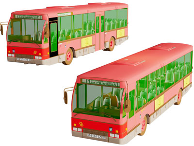 现代客车 公交车