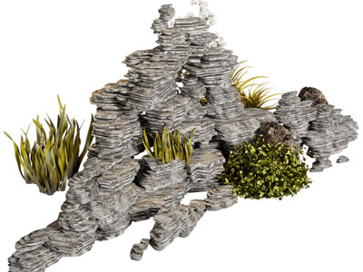 现代假山 景观石头