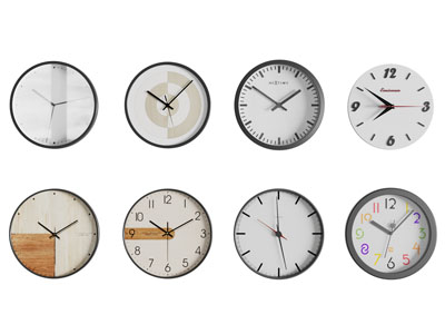 现代钟表 墙饰