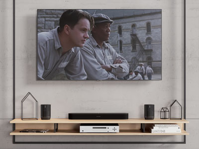 现代电视柜 电视机