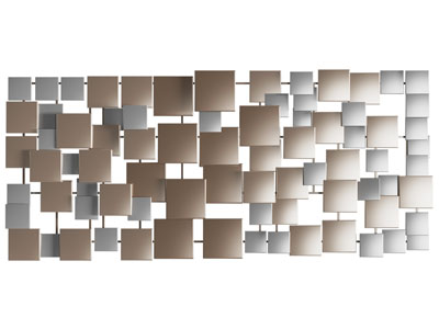 现代几何装饰背景墙 金属墙饰3d模型 现代几何装饰背景墙 金属墙饰