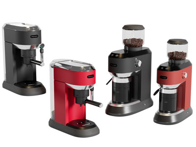 现代咖啡机 厨房电器3d模型 现代咖啡机 厨房电器