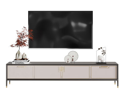 新中式电视柜 电视