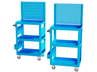 现代工具车 物料车 推车 收纳车3d模型 现代工具车 物料车 推车 收纳车