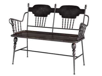 法式多人沙发3d模型 法式多人沙发