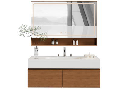 现代洗手台 镜柜 浴室柜