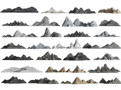 新中式景观石头 假山