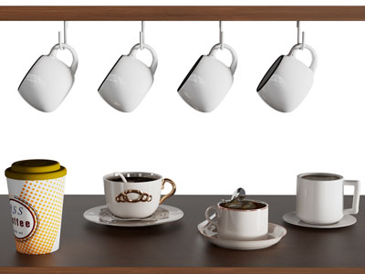 现代陶瓷咖啡杯子 纸杯