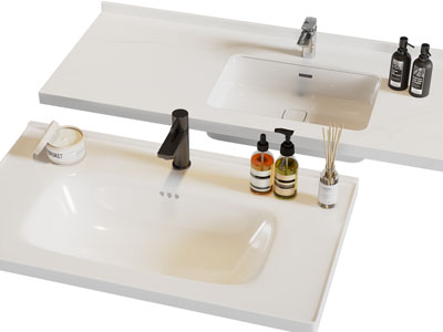 现代洗手盆 水龙头