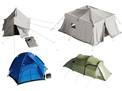 现代帐篷