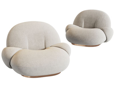 现代轻奢懒人沙发