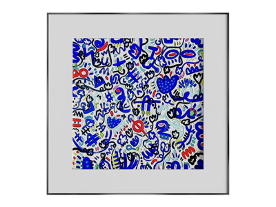 现代抽象装饰挂画