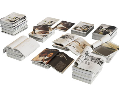 现代书本 书籍杂志3d模型 现代书本 书籍杂志