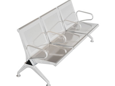 现代金属排椅 公共椅子